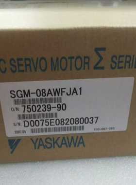安川伺服电机SGM-08AWFJ9108AWFJA108
