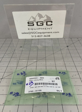 应用材料STDFM/F3/8六角x2.0LGSST8-32THDPN:3790-0118