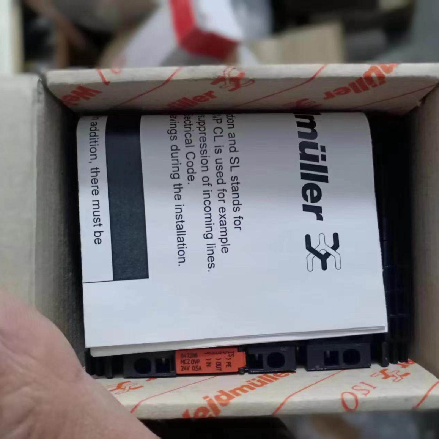 议价--全新正品德国产魏德米勒浪涌保护器，