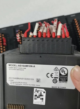 台达AS模块AS16AM10NA二手拆机功能完好测试