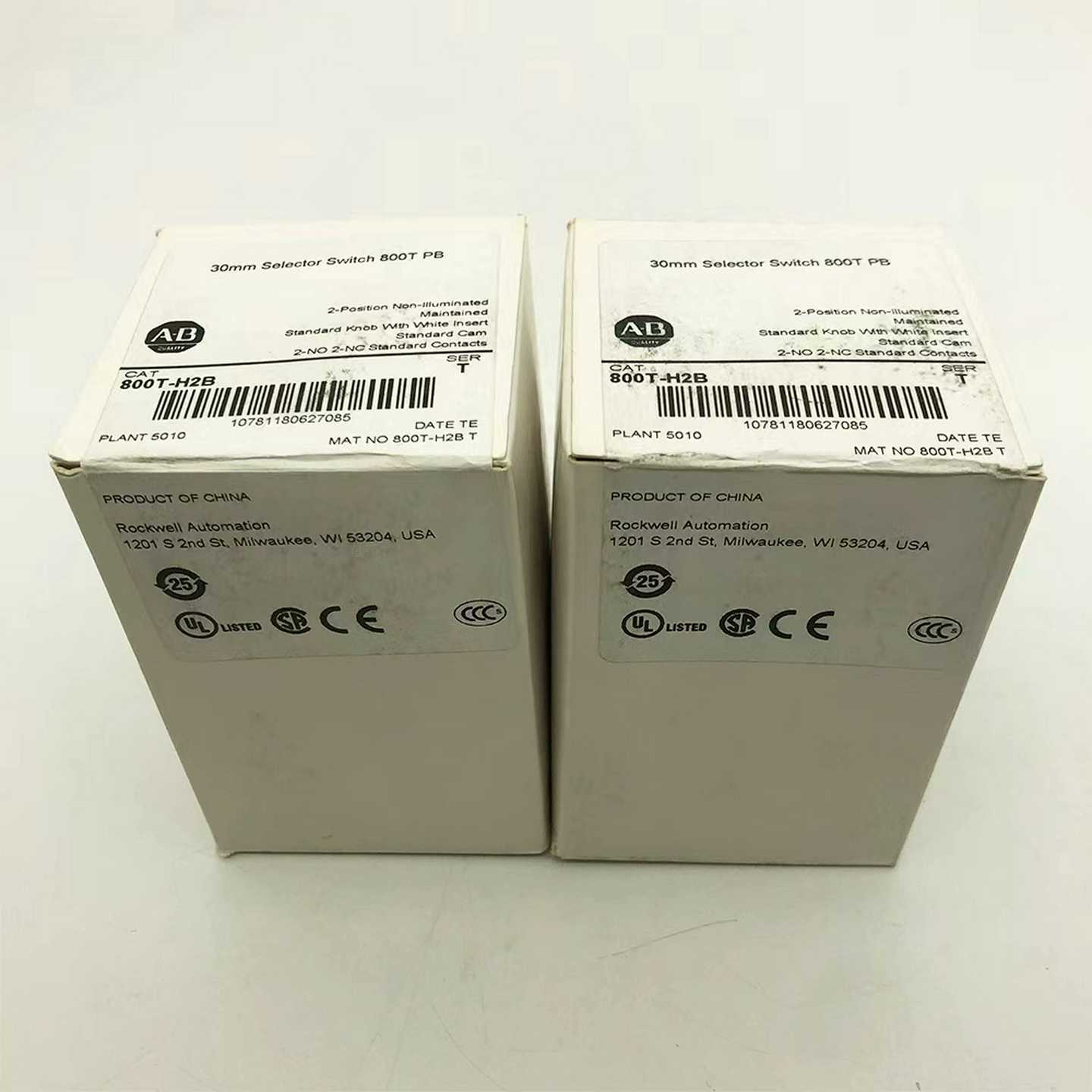 询价800T-H2B罗克韦尔AB全新原装选择开关80TH2B