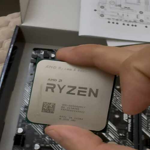 （议价）锐龙R55600cpuA520MK主板，主板有质保，