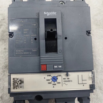 施耐德塑壳断路器EasyPact CVS160F，3P三相，--议价商品