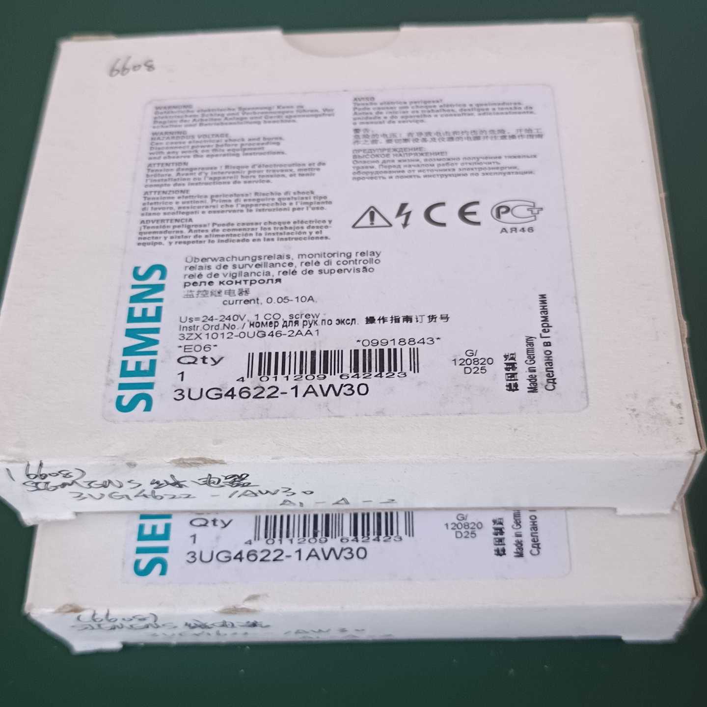 西门子SIRIUS监控继电器，型号3UG4622-1AW30-议价