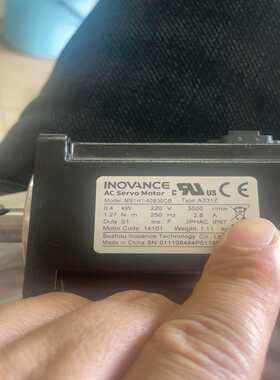 汇川伺服电机，MS1H1-40B30CB，400W1个，MS--议价商品