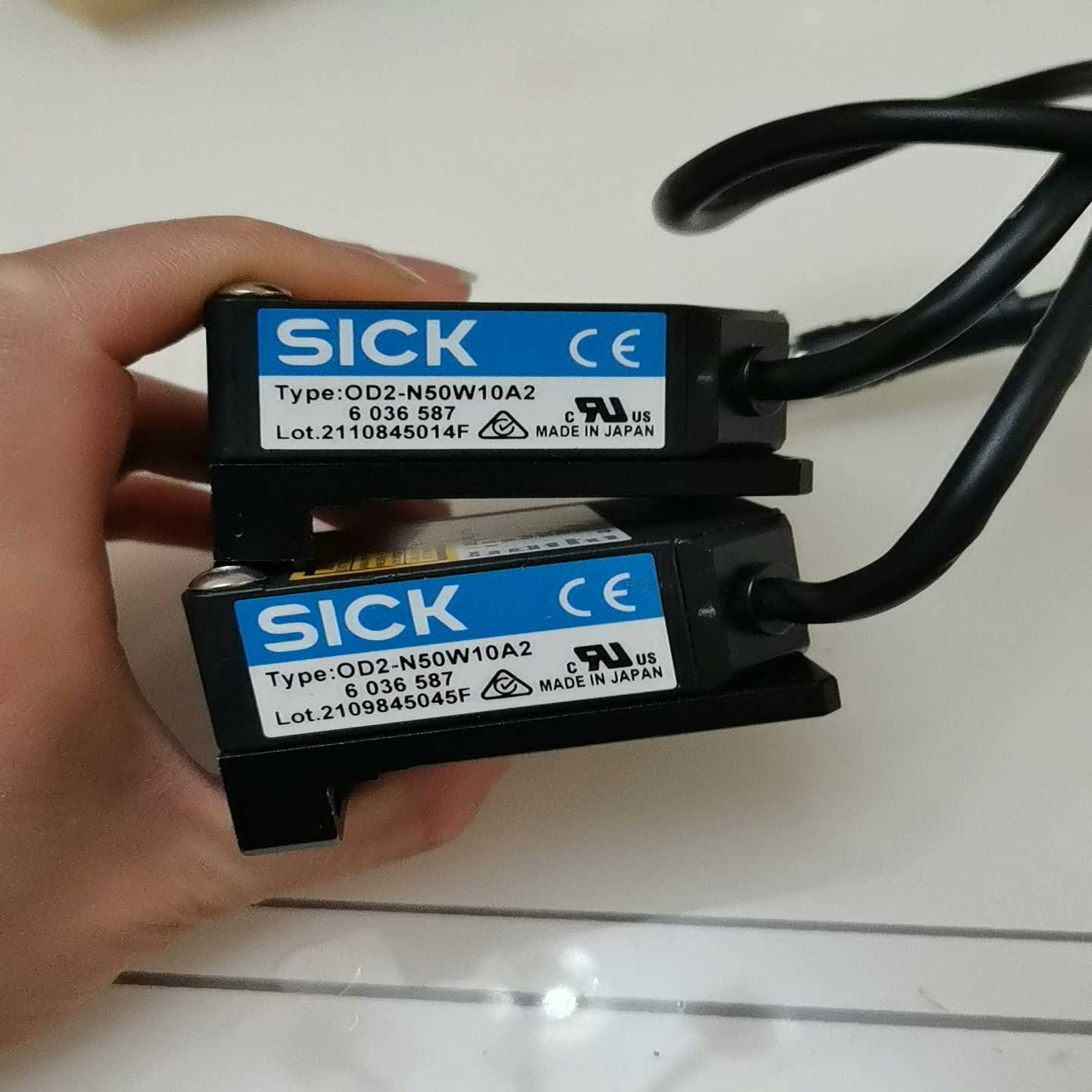 SICK激光位移传感器OD2-N50W10A2实物图成色很好【落红设备】