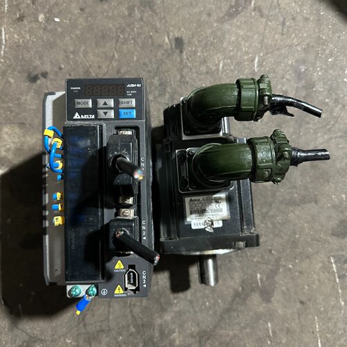 【询价】台达伺服电机1kw一套，驱动型号，ASD-B2-1021-B