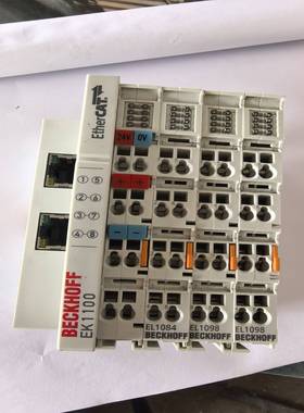 倍福EK1100EtherCAT耦合器模块，带EL1084--议价商品