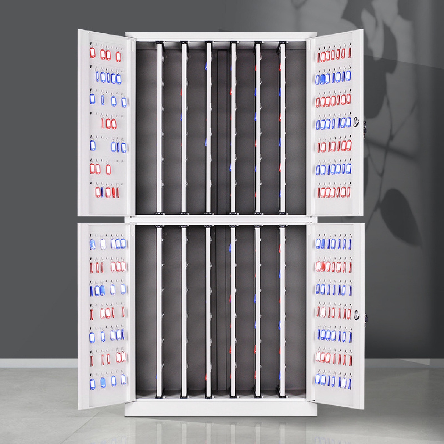 办公物业密码锁钥匙管理柜落地汽车钥匙箱中介租房整理收纳柜