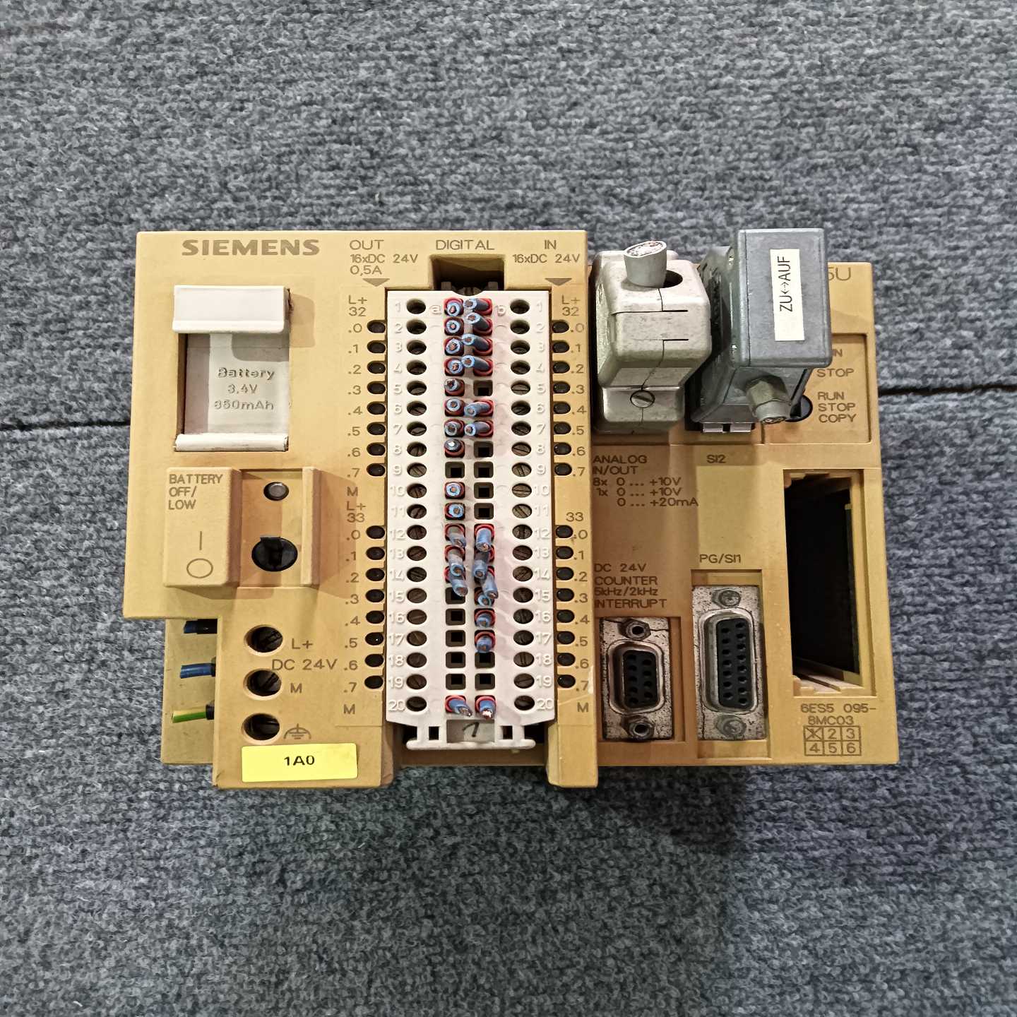 6ES5095-8MC03模块，成色如图，的联系询价