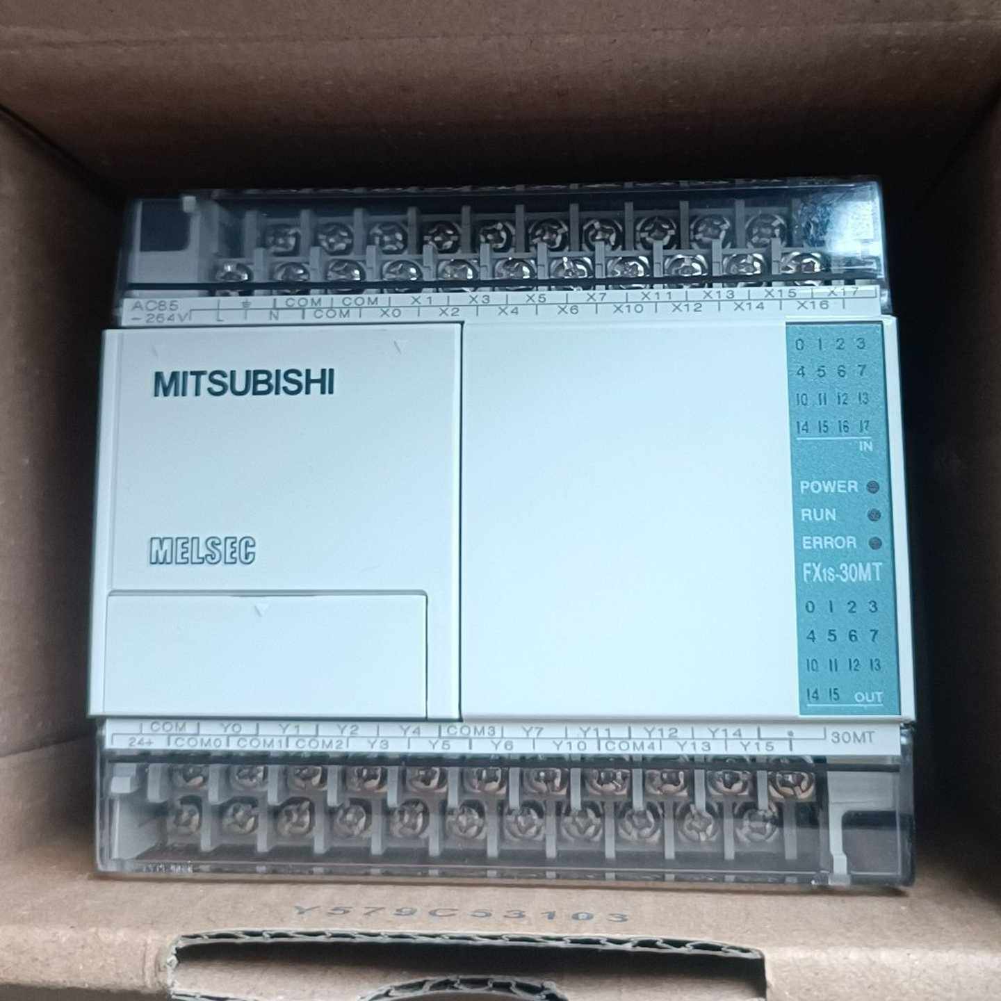 三菱FX1S-30MT-001，4只，工程剩余，全新未拆封，--议价商品