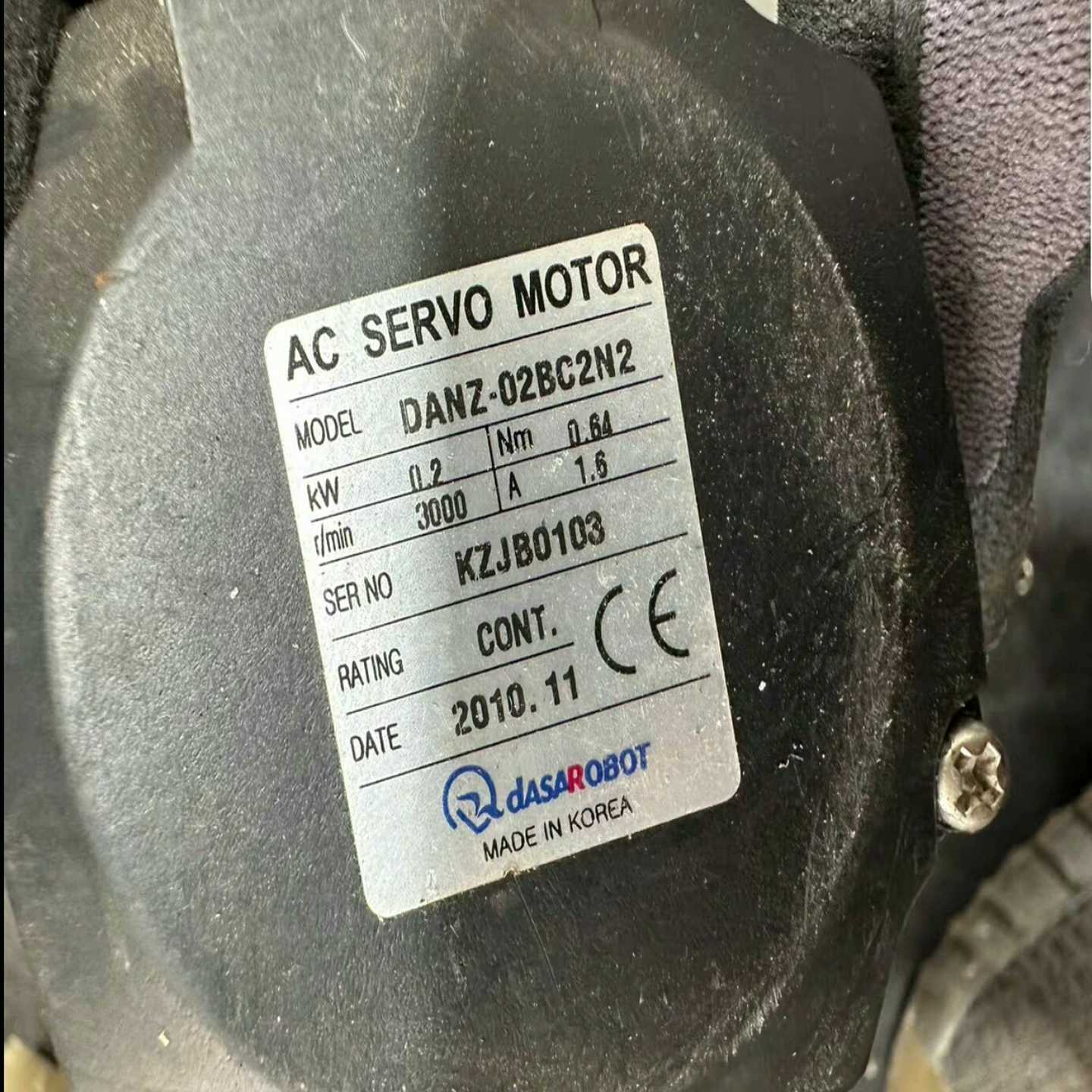 DANZ-02BC2N2Dasarobot伺服电机，询价