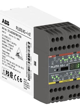 议价原装ABB安全继电器  PLUTO AS-i V2   2TLA020070R1100