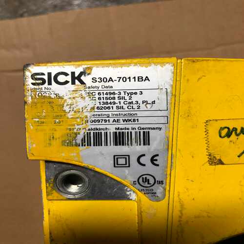 【星慕电子】SICK西克激光雷达传感器 ，S30A-7011BA 件