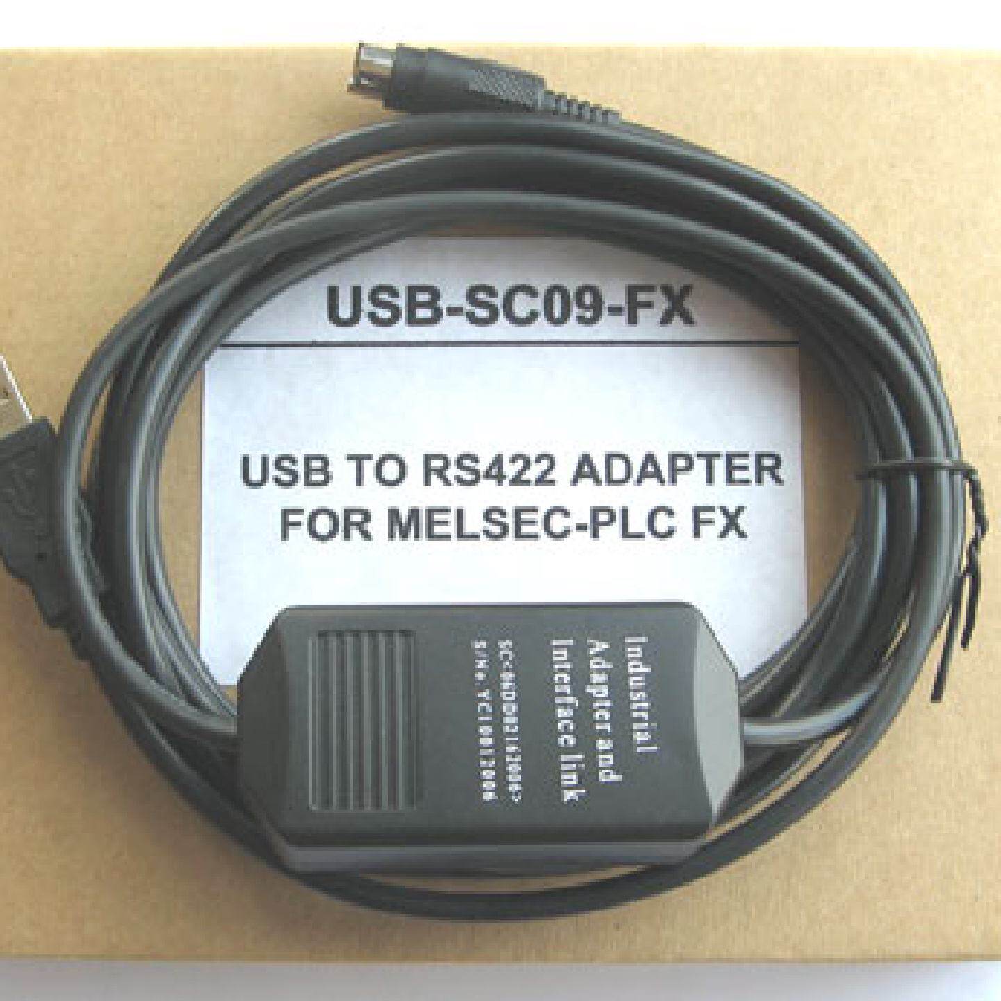 议价三菱PLC程式设计电缆USBSC09FX适合FX3U3S3SA3G3GA3GE1N2N