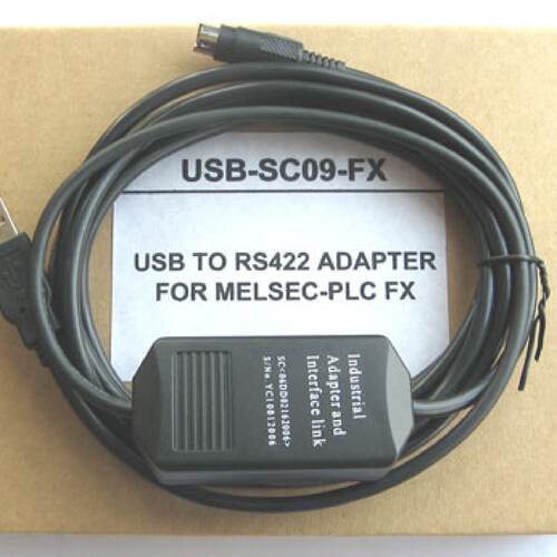 议价三菱PLC程式设计电缆USBSC09FX适合FX3U3S3SA3G3GA3GE1N2N