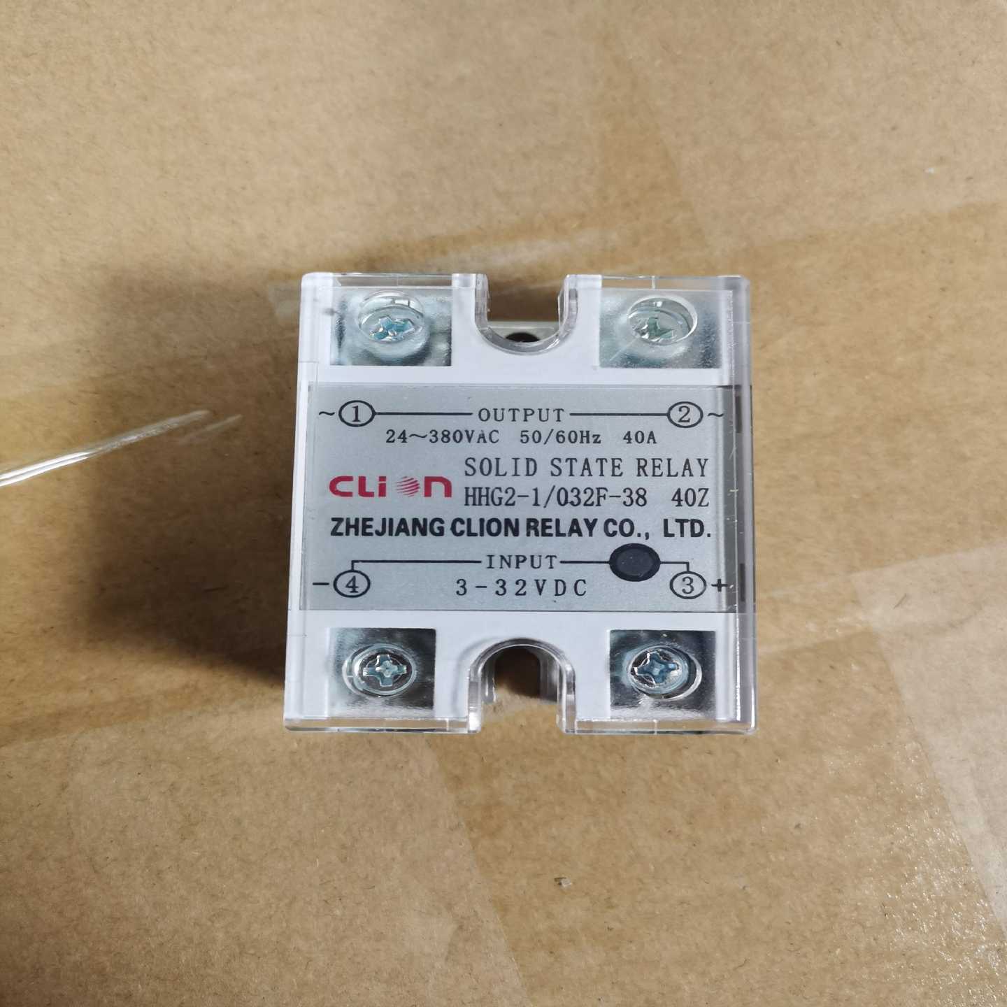 （请询价）全新CLION欣大固态继电器HHG2-1/032F-38 4