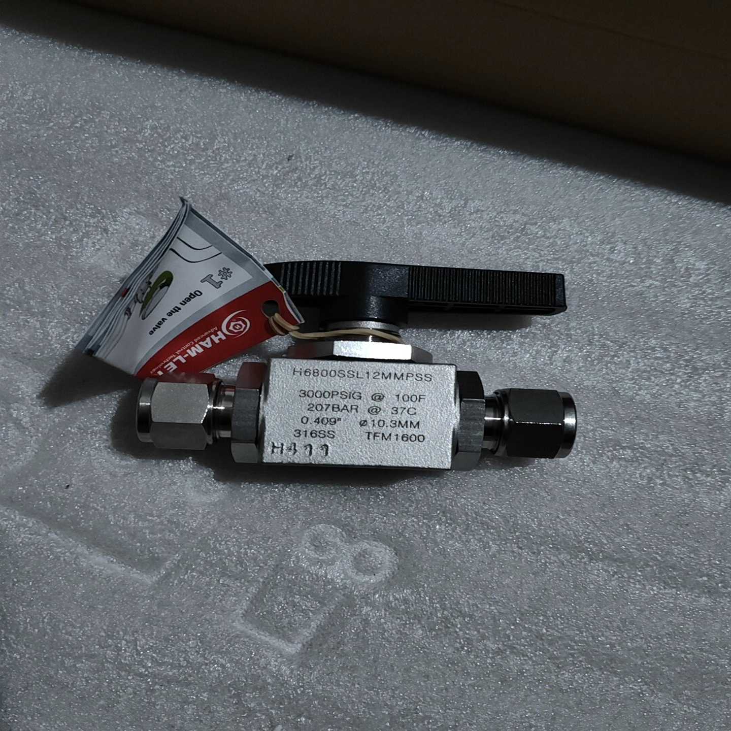 HAM-LET哈姆雷特球阀,H6800SSL12MMPSS