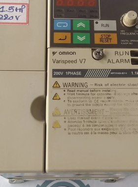 YASKAWA VARISPEED V7 OMRON CIMRV7AZB0P7 Frequenzumrichter Ge