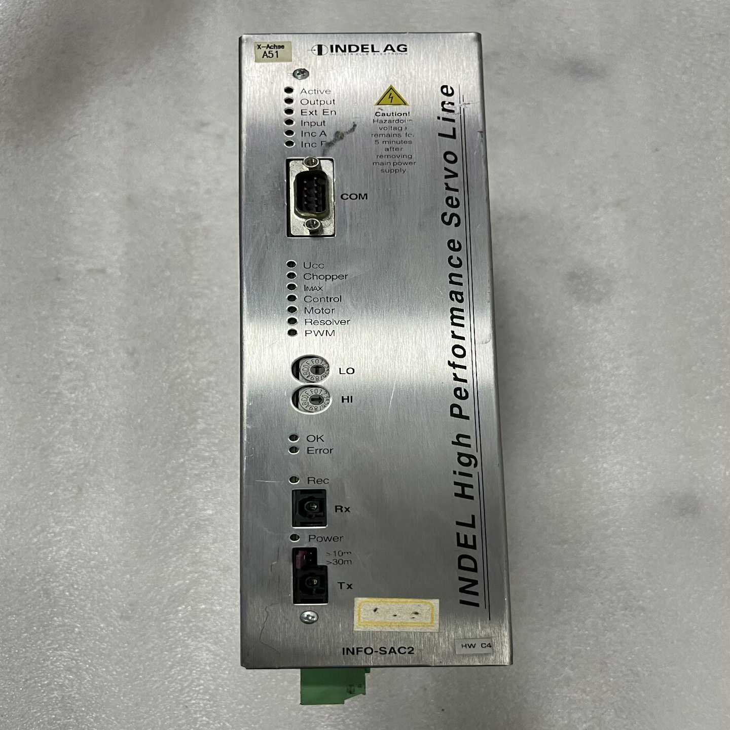 INDEL驱动器INFO-SAC2实物拍摄成色如图所