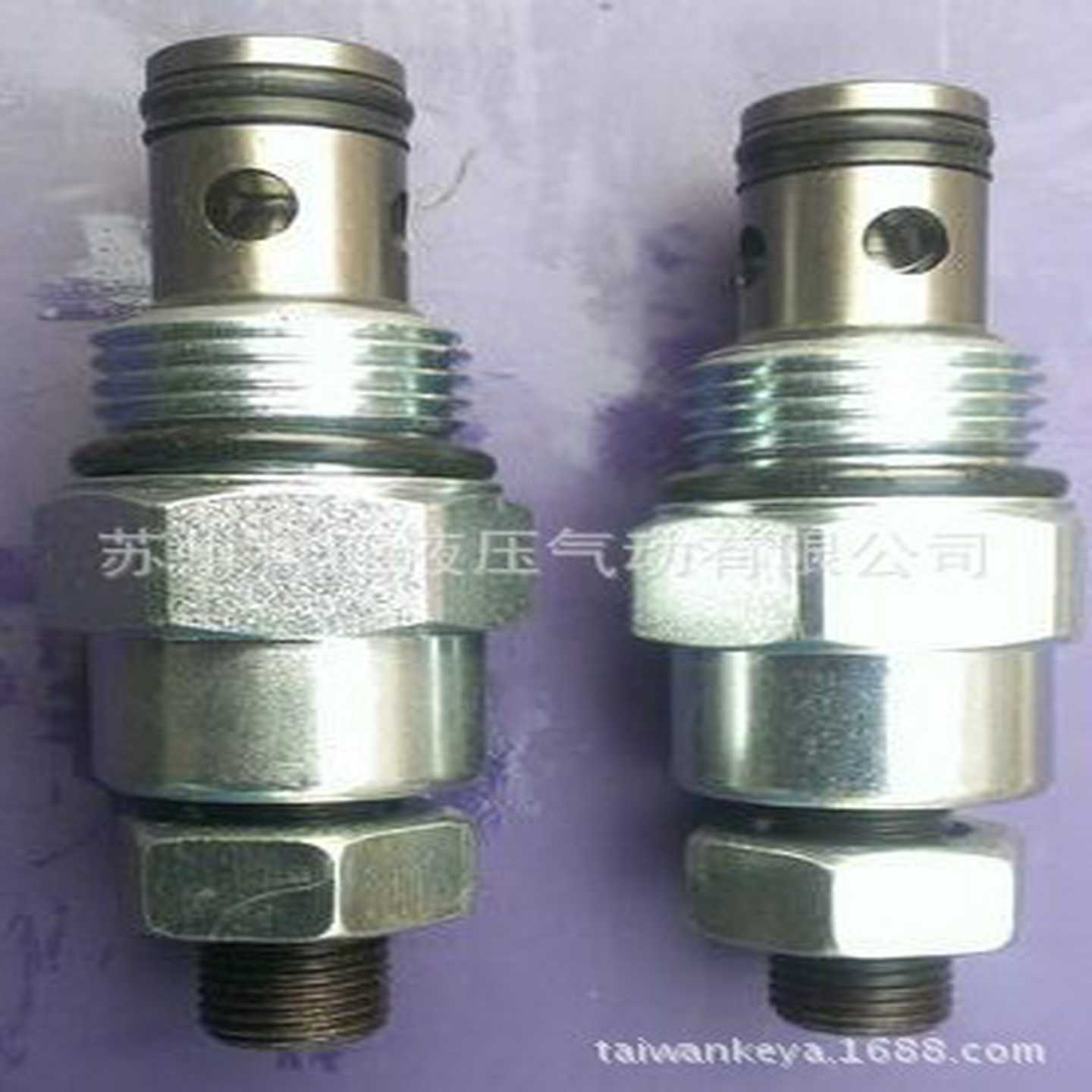 台湾科亚KEYA螺纹插装式节流阀NV0p8-20流量控制阀NV08-20