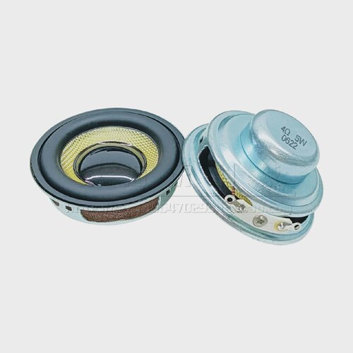 4欧5瓦5W45mm圆形16芯双磁黄玻纤防水喇叭1.75寸蓝牙音箱扬声器