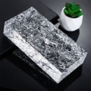 超白玻璃砖水晶砖隔断实心网红水晶透明砖卫生间隔断墙屏风背景墙