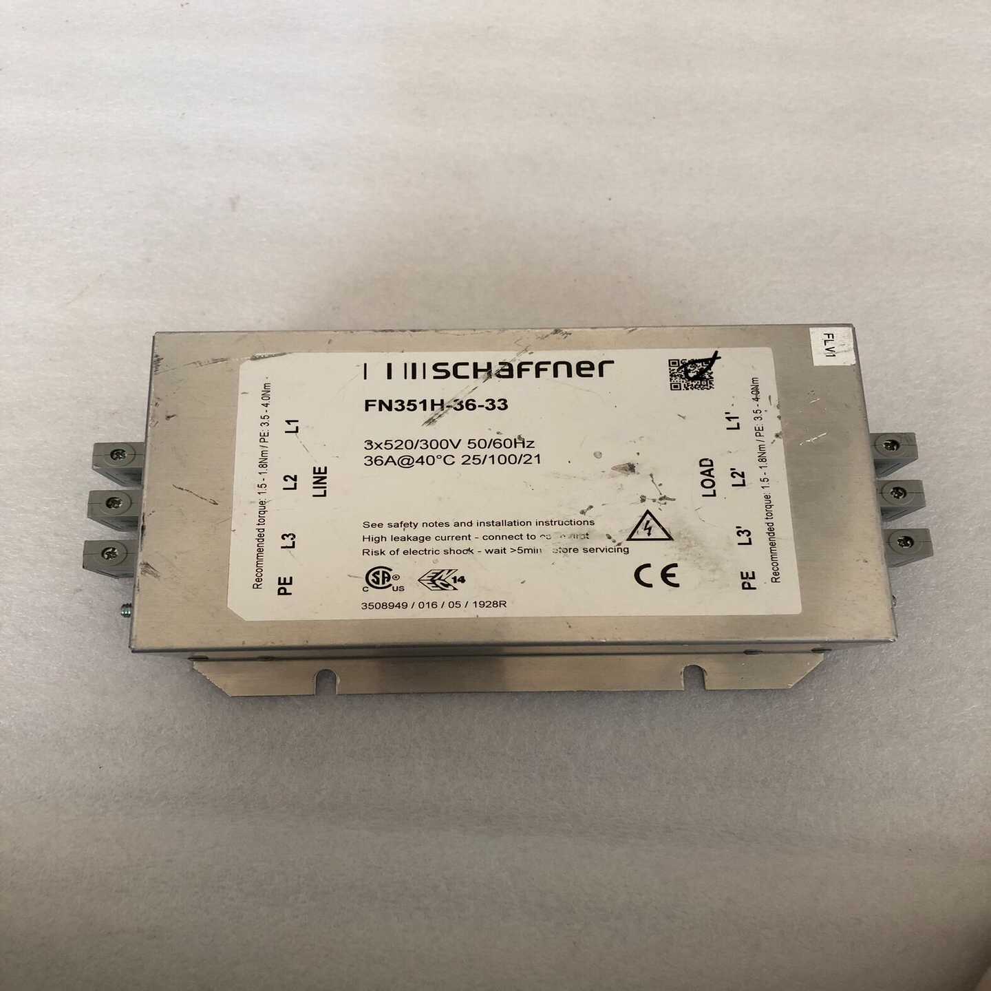 【议价】FN351H-36-33三相滤波器SCHAFFNER适用