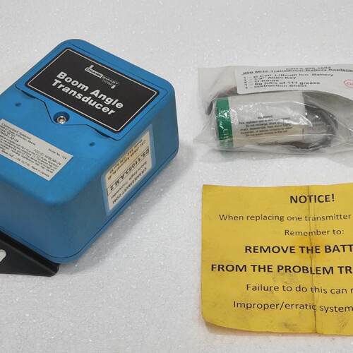 Cranesmart Auge ngulo TransductorTransmisor Modelo 124 Con