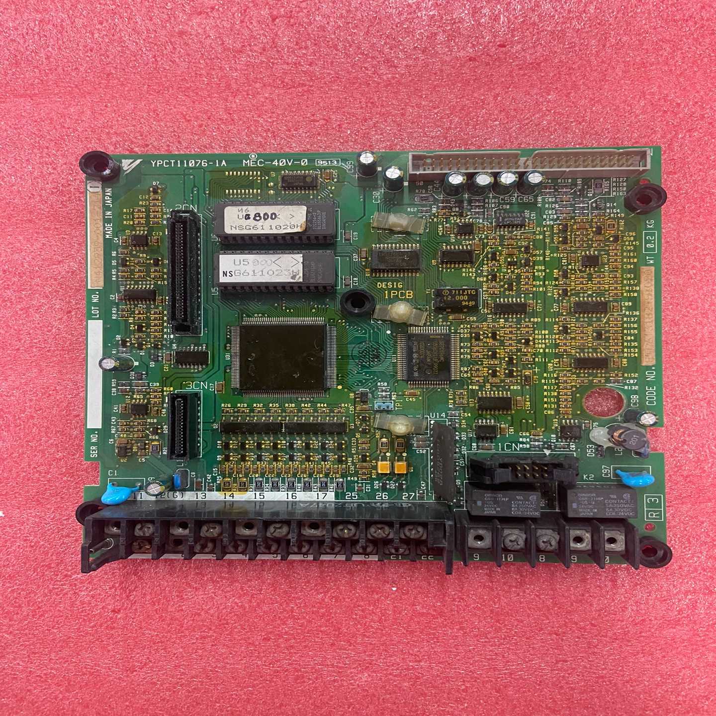 YPCT11076-1A安川变频器主板CPU板询价