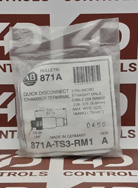 议价871ATs3Rm1  Allen Bradley  3P Ac Micro Terminal Chamber