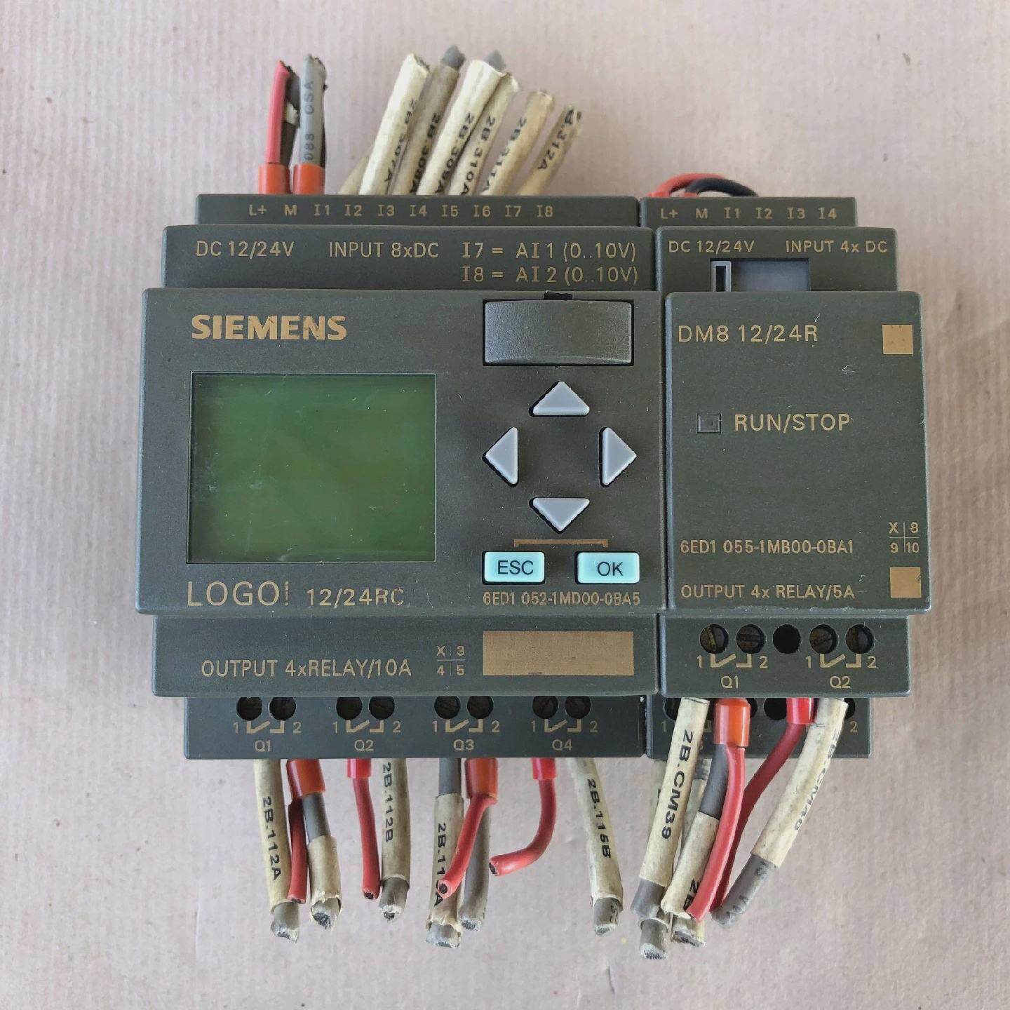 Siemens 6ED10521MD000BA5 Logo 1224rc With DM8 1224R 6ED10551