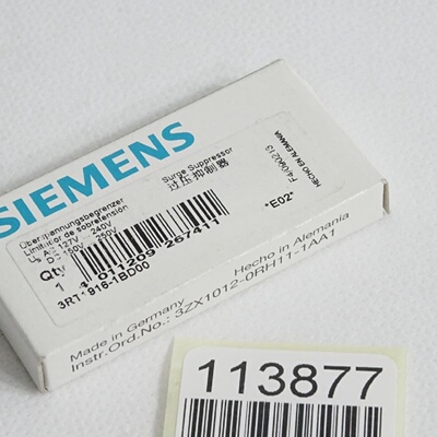 议价berspannungsbegrenzer 3Rt19161Bd00  Neu Ovp适用