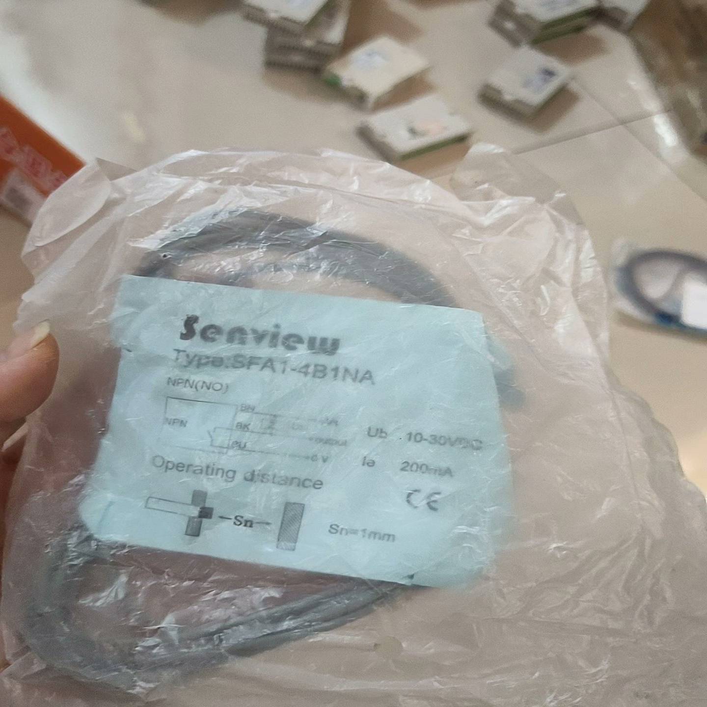 咨询-森觉光学senview接近开关森觉传感器,带包装,