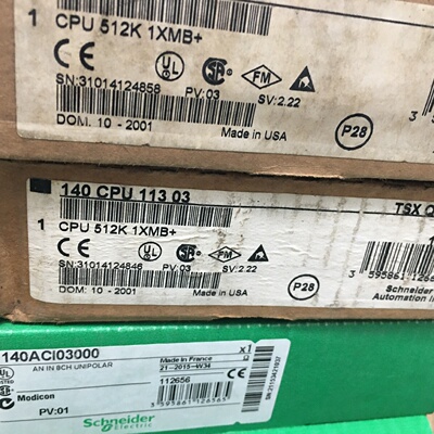 议价Schneider处理器140CPU11303 140CPU11302现货模块