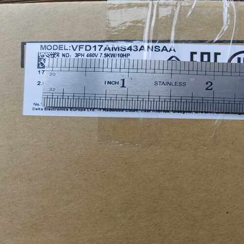 （霸霸电子）VFD17AMS43ANSAA 台达变频器 7.5kw