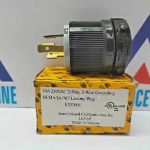 NEMA L630P Schutzstecker 30A 250V Internationale Konfigurati