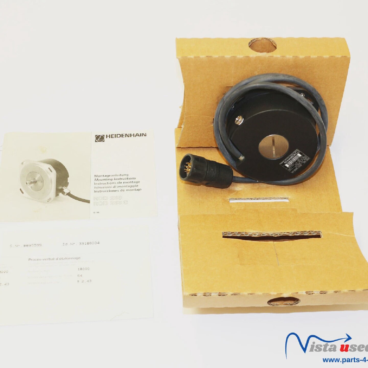 议价Heidenhain Rod 250 18000 02S0904 Rotary Encoder Id.Nr. 3