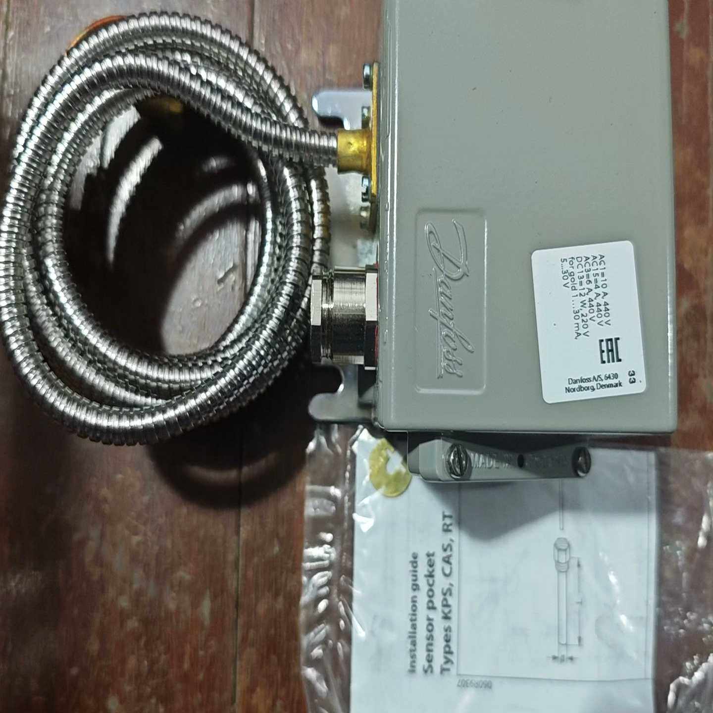 丹佛斯压力开关，060L312866原厂件带包装询价