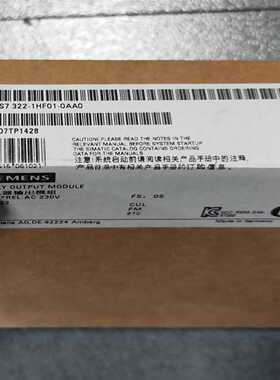 【议价】6ES73226ES7322-1HF01-0AA0西门适用