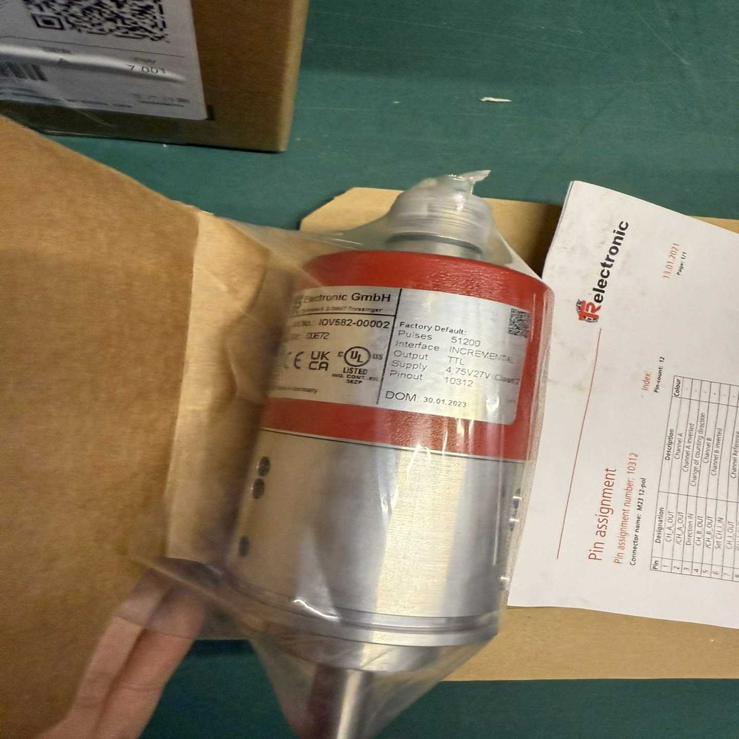 TR编码器IOV582-00002询价