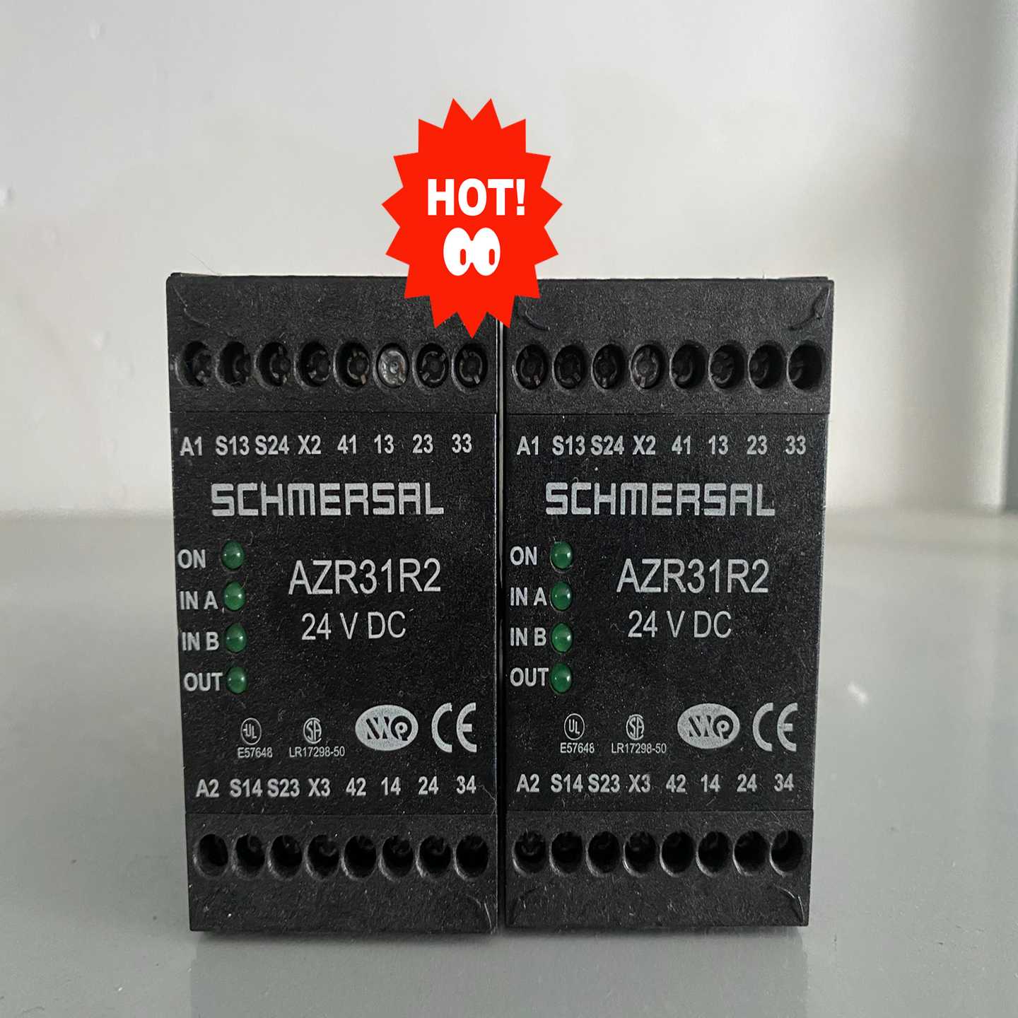 询价施迈赛安全继电器AZR31R224VDC安全控制