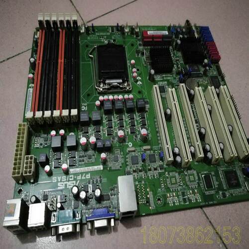 华硕P7F-C-4L P7F-CSAS服务器主板 1156针 6口SATA+8口SAS P7F-X