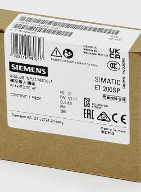 Siemens Simatic S7 ET200SP Analog IN6ES7 1346JD000CA16ES7134