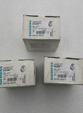 [批量3]全新-西门子3RV1021-4DA15断路器20-24A1NO1NC