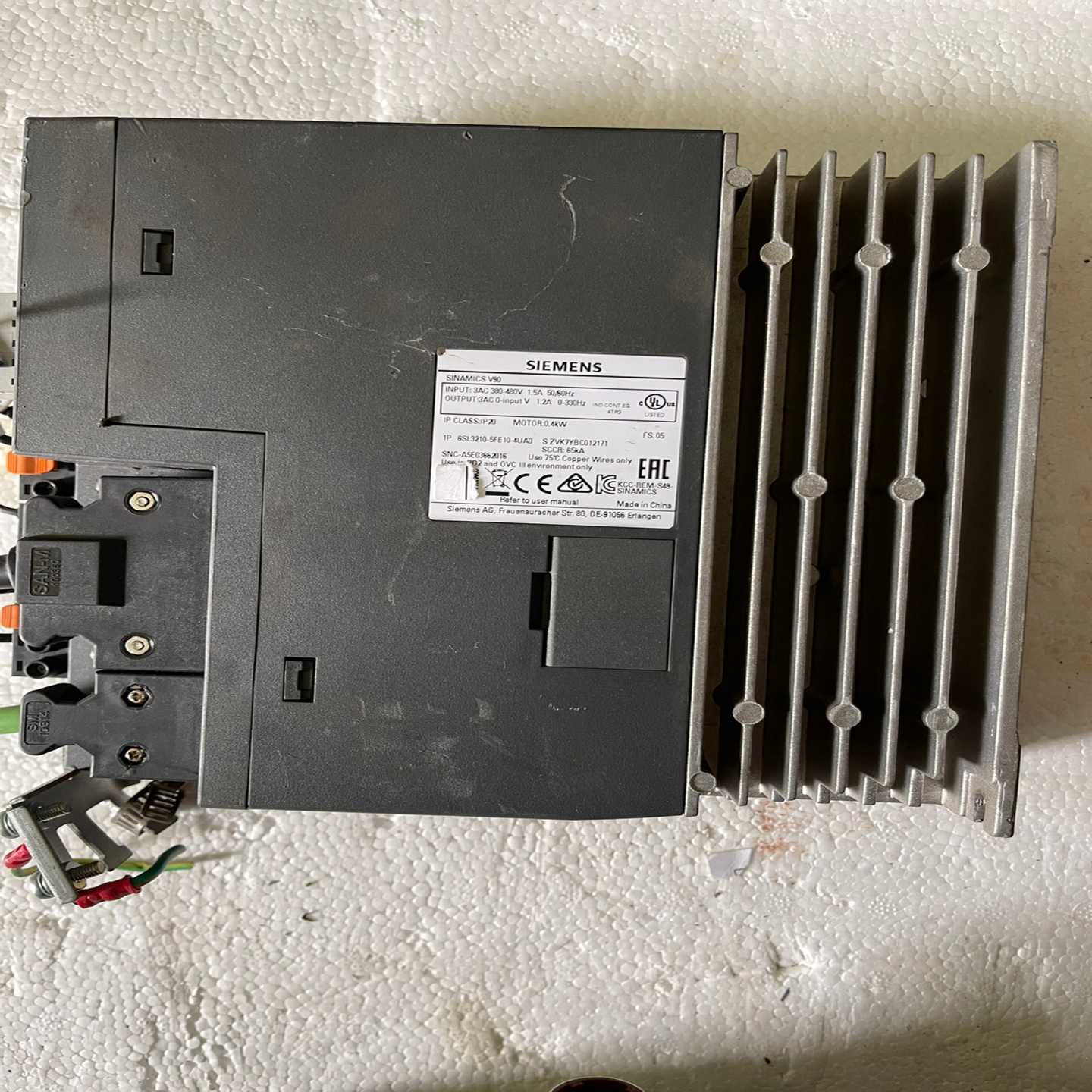 询价~伺服驱动器电机6SL3210-5FE10-4UA0 1