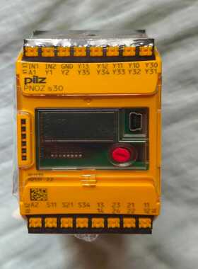 全新PILZ皮尔兹安全继电器PNOZs30，型号75133议价