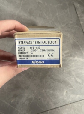溢价-Autocs奥托尼克斯AFSH40接线端子排原