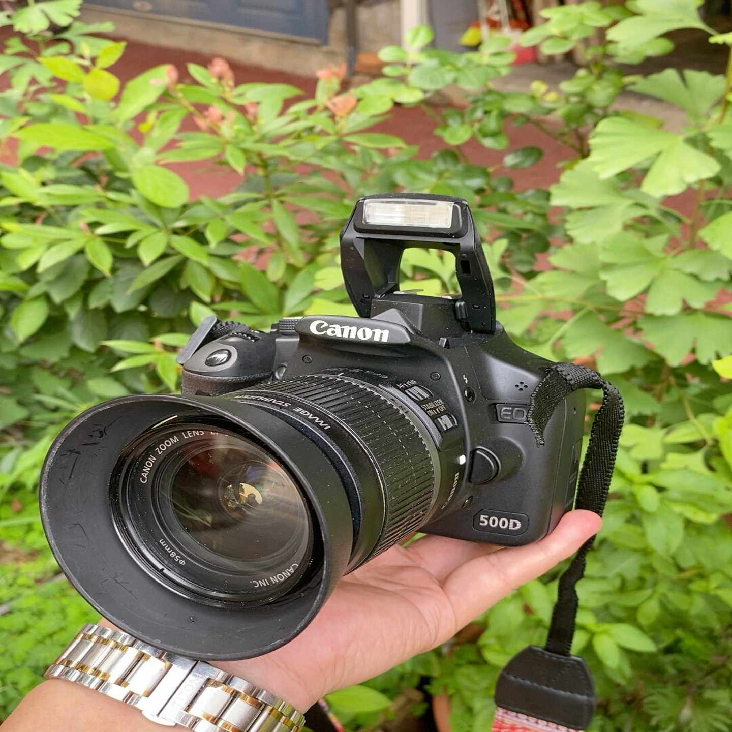 Canon佳能新手入门500D单反套机带原装佳能18-5--议价商品