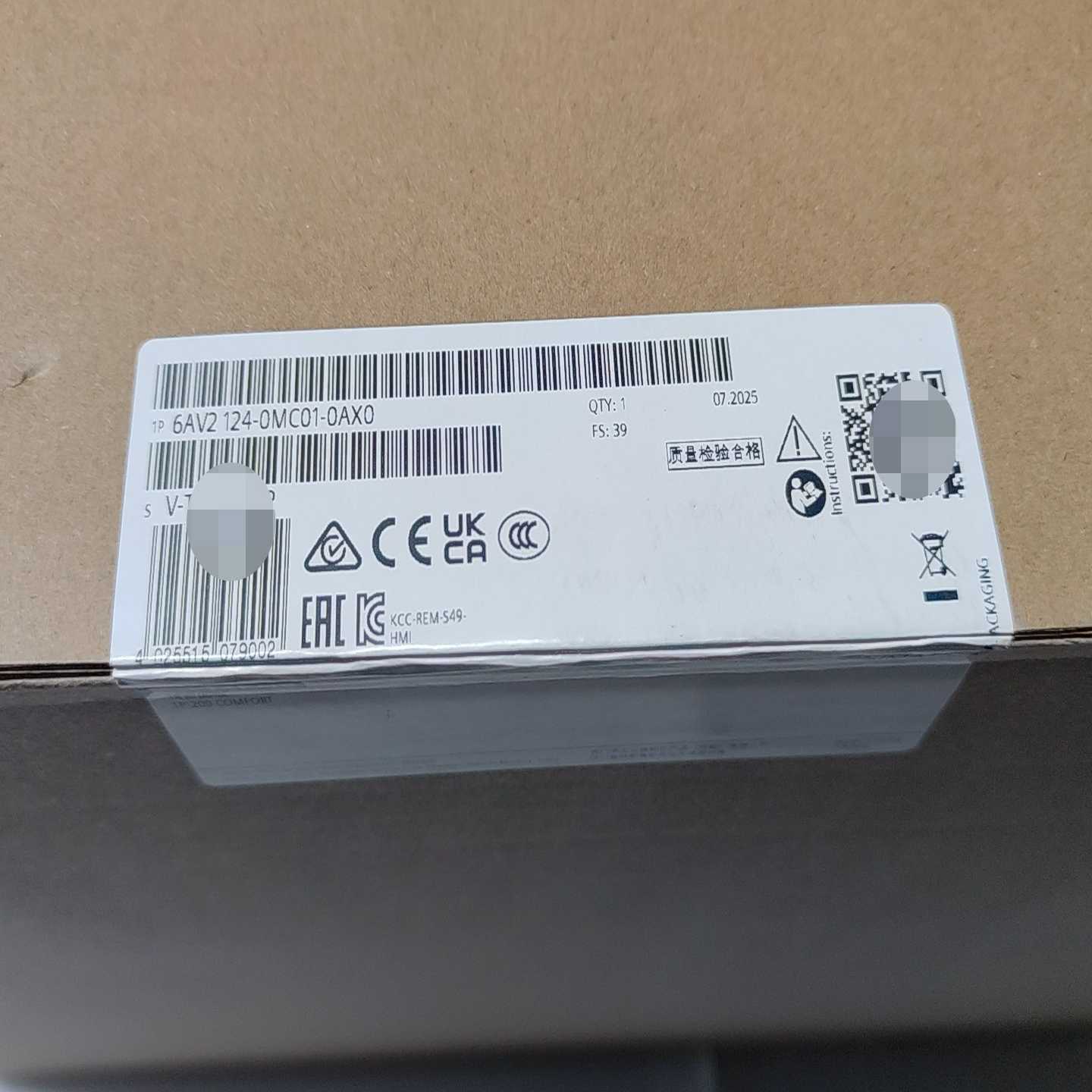 西门子触摸屏6AV2124-0MC01-0AX0，全新原装--议价商品